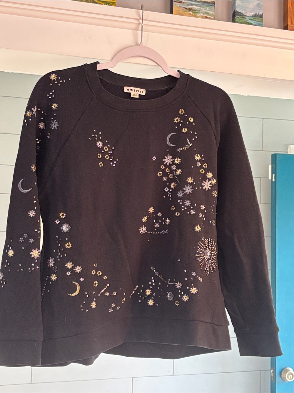 Whistles‎ Constellation Crewneck Sweatshirt